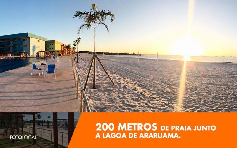 Flat Com Praia Privativa E Lazer Total Em Arraial Arraial do Cabo Kültér fotó