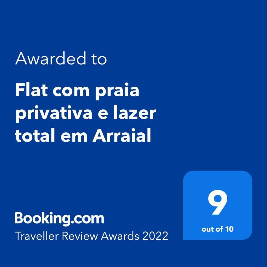 Flat Com Praia Privativa E Lazer Total Em Arraial Arraial do Cabo Kültér fotó